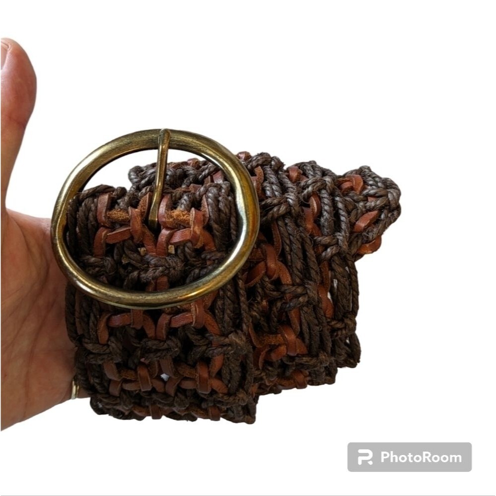 😃 Braided leather belt